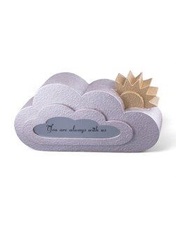 Mini Kinder / Baby Asche Urne &#039;Wolke&#039; in vielen Variationen und Farben - HMP624