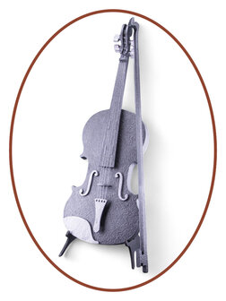 Design Midi Asche Urne &#039;Violine&#039; (38cm) in Verschiedene Farben - HMP660