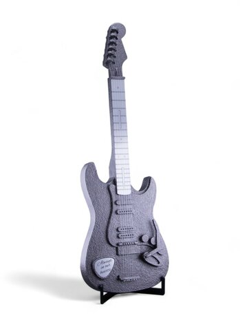 Design Midi Asche Urne 'E-Gitarre' (40cm) in Verschiedene Farben - HM440